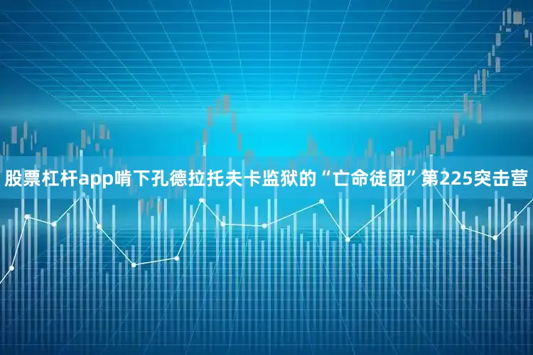 股票杠杆app啃下孔德拉托夫卡监狱的“亡命徒团”第225突击营